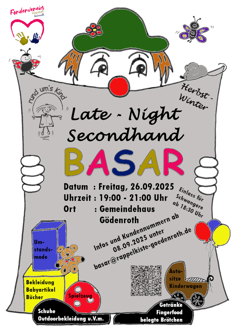 Herbst-Winter-Basar am 26.09.2025